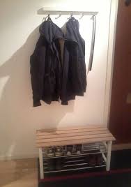 Tjusig Shoe Rack Turned Small Bench Ikea Hackers Ikea Shoe Rack Small Bench Shoe Rack