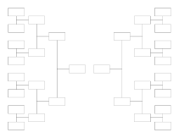 Download the 16 team tournament bracket template for free. Tournament Brackets 16 Teams Free Download