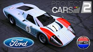 Our decal sheet is designed to fit the revell winning race car. Project Cars 2 Ford Gt40 Mk Iv Le Mans Vintage Ford V Ferrari Livery Youtube