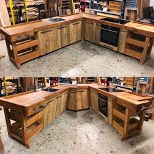 Designmobel Manufaktur S L Loftart Kuche Werkbank Hobelbank Kucheaushobelbank Upcycle In 2020 Outdoor Kitchen Decor Kitchen Island Storage Outdoor Kitchen