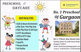 Admission Open For Preschool And Daycare Preschool And Daycare Contributes The Maximum To Shape The Little Minds Admi Preschool Daycare School Preschool Fun