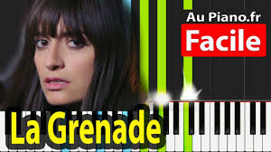Commercially, the song has charted in belgium where it peaked at number five and reached the top thirty in france. Clara Luciani La Grenade Accords Piano Facile Youtube