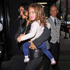 She loves coming on the red carpet with me and she loves standing. Salma Hayek S Daughter Valentina Paloma New Photo