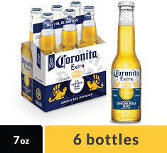Corona Extra Coronita Mexican Lager Beer 6 Pk 7 Fl Oz Bottles 4 6 Abv Walmart Com In 2021 Beer Bottle Corona Beer Cake