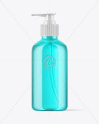 Download Plastic Cosmetic Bottle With Pump Mockup In Bottle Mockups On Yellow Images Object Mockups PSD Mockup Templates