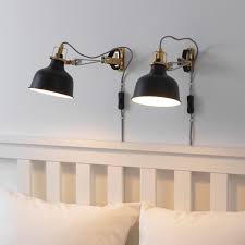 Ranarp Wand Klemmspot Schwarz Ikea Osterreich Wandbeleuchtung Wandleuchte Wandlampe