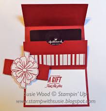 Many charitable organizations accept used cars, regardless of condition, as donations. Stamp With Susie A Present Gift Card Holder