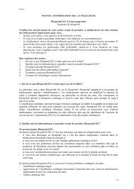 Comprimé sécable (en cœur ; Notice Information De L Utilisateur Bisoprolol Eg 2 5 Mg