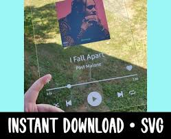 Hey I Found This Really Awesome Etsy Listing At Https Www Etsy Com Listing 836545583 Spotify Svg Glass Song Apple Music Songs Svg Music Covers