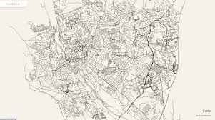 Map Porn – Print Your Own City Street Maps | Devon Geography