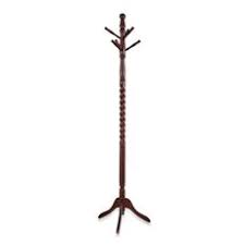 Heirloom Cherry Finish Coat Rack Coat Rack Bed Bath And Beyond Home Decor