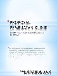 Check spelling or type a new query. Proposal Pembuatan Klinik