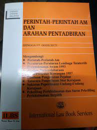 Tugas melebihi 3 bulan terus menerus (termasuk hari kelepasan am/mingguan) tidak layak dibayar. Buku Perintah Am Books Stationery Books On Carousell