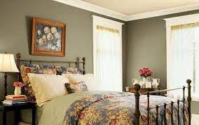 And, if you want to be bold in your color choices, particularly if you love dark interior design ideas, painting an alcove is a great way to work this in to your space. Bedroom Paint Us Grey Bedroom Paint Master Bedroom Paint Blue Bedroom Paint