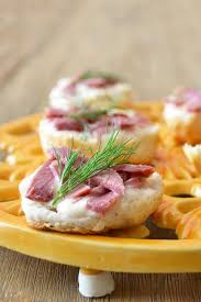 Corned Beef Canapes Recipe Beef Appetizers Corned Beef Recipes