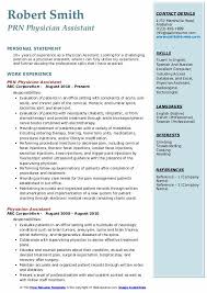 New graduate physician assistant resume template. Physician Assistant Resume Samples Qwikresume
