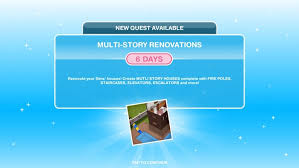 You can only add stairs after you complete the multi story renovation quest. How To Complete Multi Story Renovations Quest Freeplay Guide
