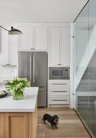 Kitchen cabinets and flooring combinations unique 10 inspiring gray. Gold Oak Kitchen Island With Gray Wash Oak Wood Floors Transitional Kitchen