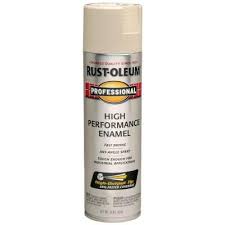 Rust Oleum Professional 15 Oz Gloss Almond Spray Paint 6 Pack 7570838 At The Home Depot Rustoleum Enamel Spray Paint Gloss Spray Paint