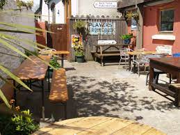 Beer Garden Duncannon Rochesbar Wexford Beer Garden Outdoor Decor Patio