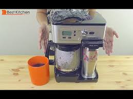 Travel mugs and cups are not included. Hamilton Beach 2 Way Flex Brew Coffee Maker Review Youtube