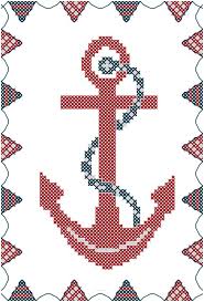 Maybe you would like to learn more about one of these? Nautical Anchor With Bunting Boarder Cross Stitch Chart Punto De Cruz Disenos De Punto De Cruz Bordados En Punto Cruz