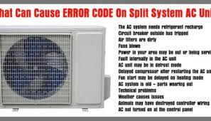 Error codes are displayed as a ch **, and / or fascia display on the wired remote of the indoor unit. Lg Split System Air Conditioner Error Codes Troubleshooting Maintenance