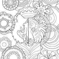 Is there an app for coloring mandalas for adults? Tiger Mandala Coloring Page For Adults Root Inspirations