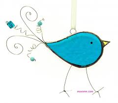 Bird Sitting On Window Sill Meaning Stained Glass Blue Bird Stained Glass Bird Stained Glass Ornaments Stained Glass Crafts