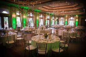 What Color Uplighting Should I Use Weddingbee Uplighting Cheap Wedding Lighting Diy Wedding Lighting