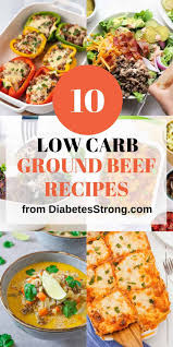 Make dinner tonight, get skills for a lifetime. 10 Low Carb Ground Beef Recipes Ground Beef Recipes Healthy Healthy Ground Beef Healthy Beef Recipes