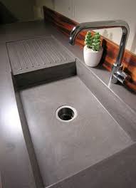 Beaucoup De Variantes D Evier De Cuisine En Photos Evier Cuisine Evier En Beton Comptoirs En Beton Diy