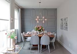 Diningroom with cream colored walls. Accent Walls Done Right In Your Dining Room