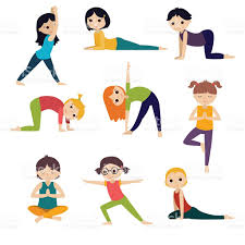 Image result for kids doing yoga