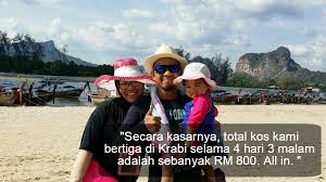 Namun, percutian tidak akan jadi menarik sekiranya pengunjung. Pasangan Ini Travel Ke Krabi 4h 3m Dengan Bajet Rm800 Je Korang Pun Boleh Kalau