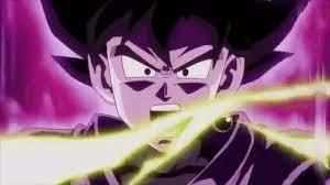Wallpaper blue, red, and gray sprocket illustration. Best Super Saiyan Rose Goku Black Gifs Gfycat