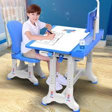 Multifunctional Kid Study Table Ergonomic Children Homework Desk Student Adjustable Desk And Chair Combination