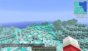 Well, according to minecraft feedback, diamonds are more common in desert, savannah and mesa biomes. Diamond Biome Minecraft Map