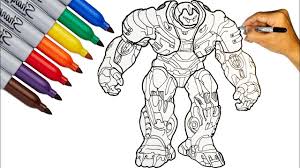 It cannot be denied that this activity can stimulate the imagination of children, as well as children's media to learn colors and shapes. Hulkbuster Coloring Novocom Top