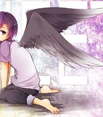 Especially cute anime girls and boys being cute. Purple Hair Anime Boy Images On Favim Com