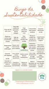 bingo da sustentabilidade em 2020 sustentabilidade meio ambiente e sustentabilidade dia da terra bingo da sustentabilidade em 2020