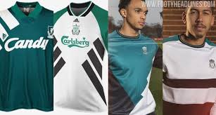 Everton left and went to goodison park, leaving the land owner to form liverpool fc in 1892. Liverpool 90s 2020 Retro Collection Released Based On Green Adidas 1990s Lfc Away Kits Footy Headlines