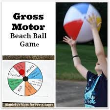 Gross Motor Beach Ball Game Pre K Pages Summer Preschool Beach Theme Preschool Gross Motor Activities