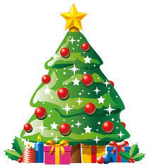 Transparent Deco Christmas Tree With Gifts Clipart Christmas Tree Drawing Christmas Tree Images Animated Christmas Tree