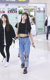 Oh My Girl Pics Ohmygirlpcs Twitter Airport Fashion Kpop Kpop Fashion Female Celebrity Fashion