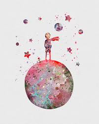 Little Prince Watercolor Art Print Art Watercolor Art Art Art Drawings