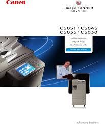 Office printers & faxes office printers & faxes office printers & faxes. Canon Imagerunner Advance C5030 Users Manual