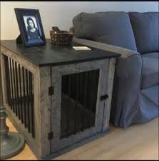 Pin By Josh Athay On Projects In 2020 Dog Crate Furniture Dog Crate Table Diy Dog Crate