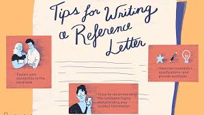 How To Format A Reference Letter With Examples