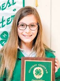 2020 Trenton High School Homecoming Royalty Gilchrist's Outstanding 4-H  members